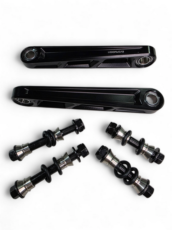 Elektric Offroad 2024+ Can-Am Maverick R Front Sway Bar Links - Billet Aluminum, Anodized Black