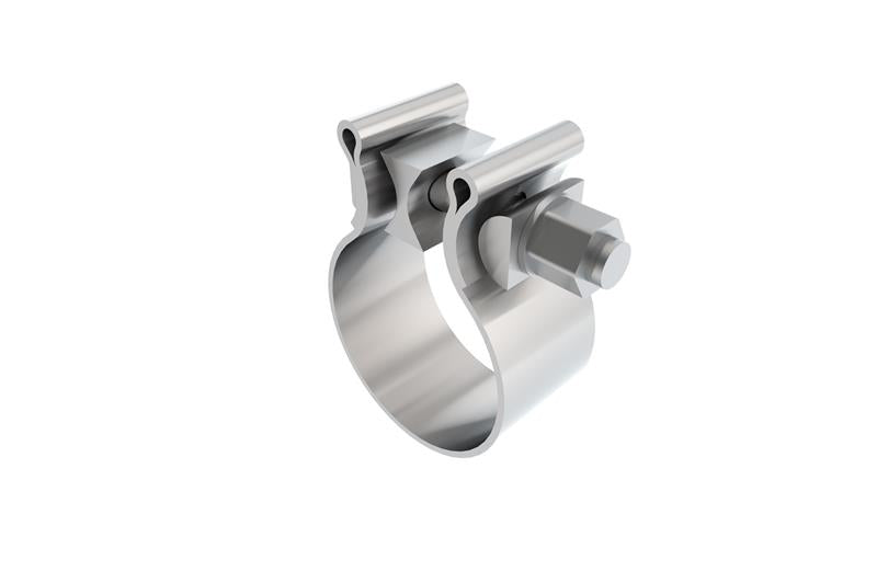 Borla 2-Inch T-304 Stainless Steel AccuSeal Single-Bolt Band Clamp 18302