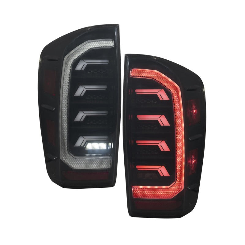 Form Lighting 2016-2023 Toyota Tacoma LED Tail Lights - Red - Pair