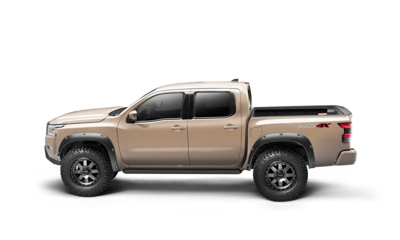 Bushwacker 22-23 Nissan Frontier Pocket Style Fender Flares 4pc - Black