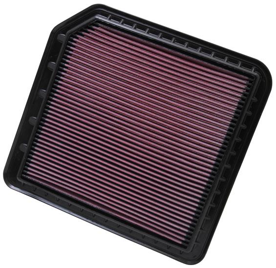 K&N Engineering 33-2456 High-Flow Replacement Air Filter for Infiniti QX56, QX80 and Nissan Armada