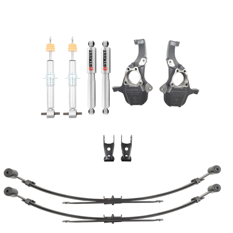 Belltech bel350345SP Lowering Kit for 2019-2024 GM Silverado and Sierra 1500 2WD/4WD