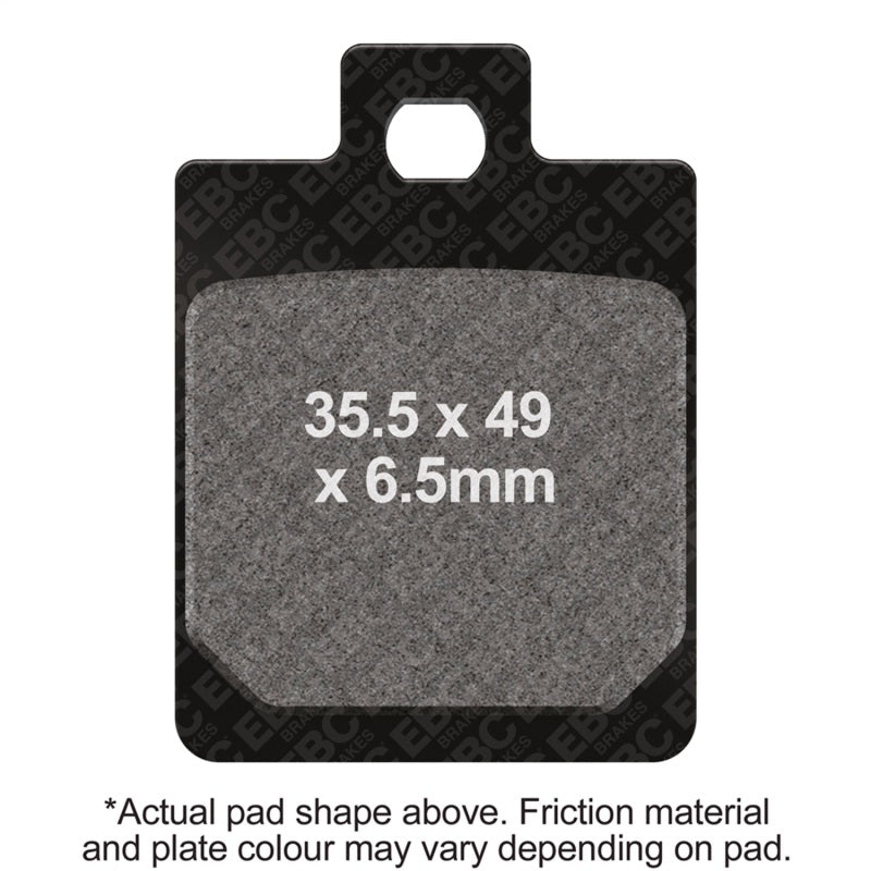 EBC Powersports SFA260 Aramid Organic Scooter Brake Pads