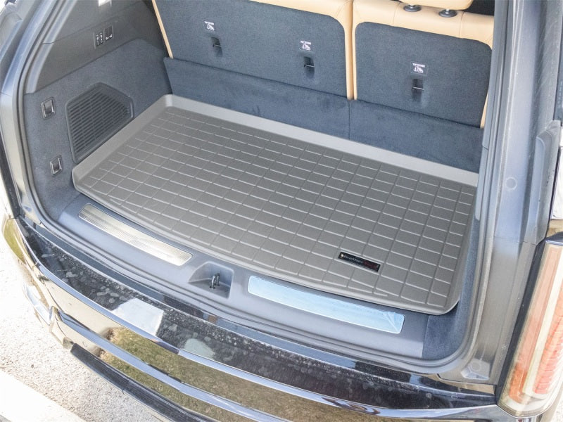 WeatherTech Part Number WET421841 Gray Cargo Liner for Cadillac Escalade IQ (2025-2026)