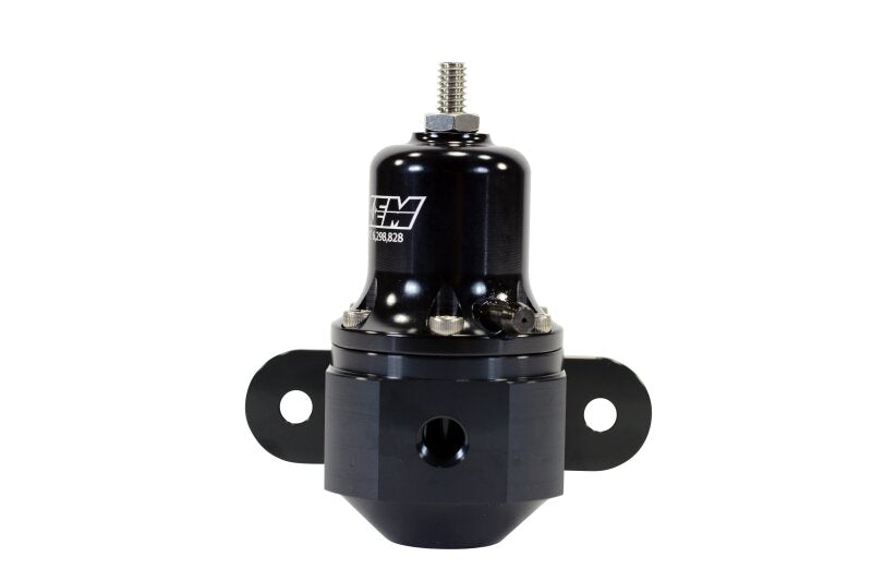 AEM 25-305BK High Capacity Universal Adjustable Fuel Pressure Regulator, Black