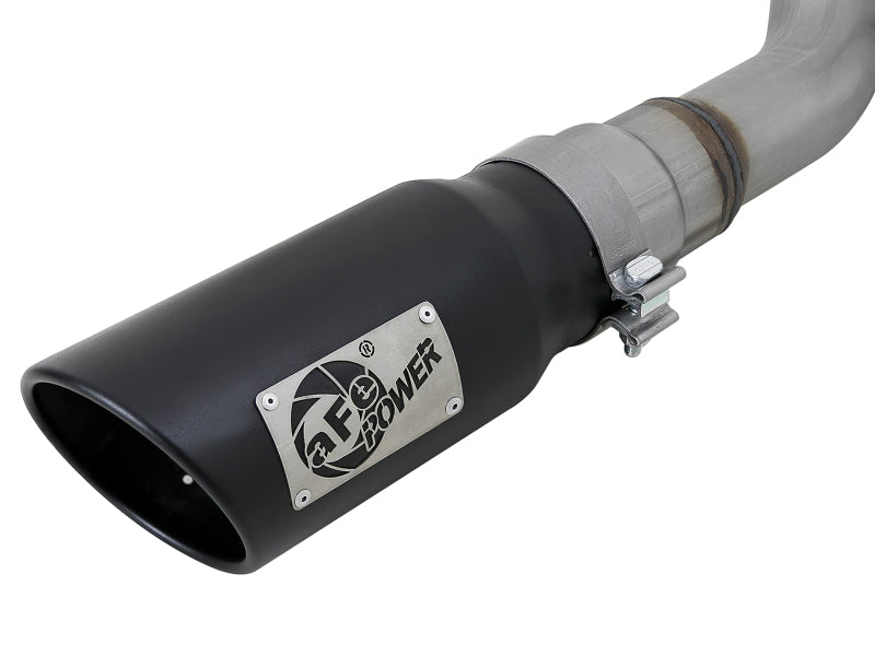 aFe MACH Force-Xp 3-Inch Stainless Steel Cat-Back Exhaust with Dual Black Tips for 2019-2024 Ram 1500 5.7L HEMI, Part Number 49-42059-B