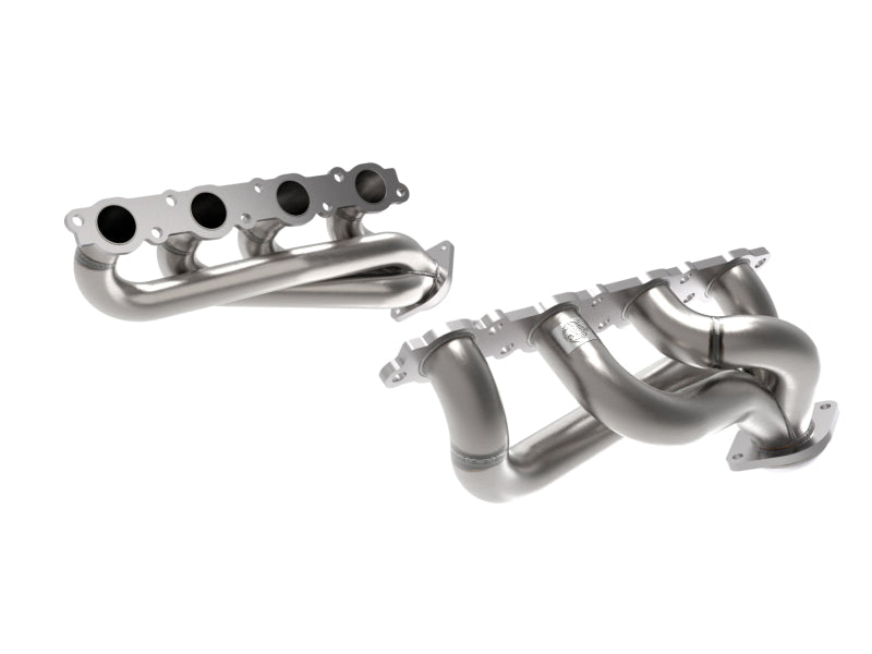 aFe Twisted Steel 304 Stainless Steel Headers, Part Number AFE48-33029, for 2020–2022 Ford F-250 and F-350 Super Duty 7.3L V8