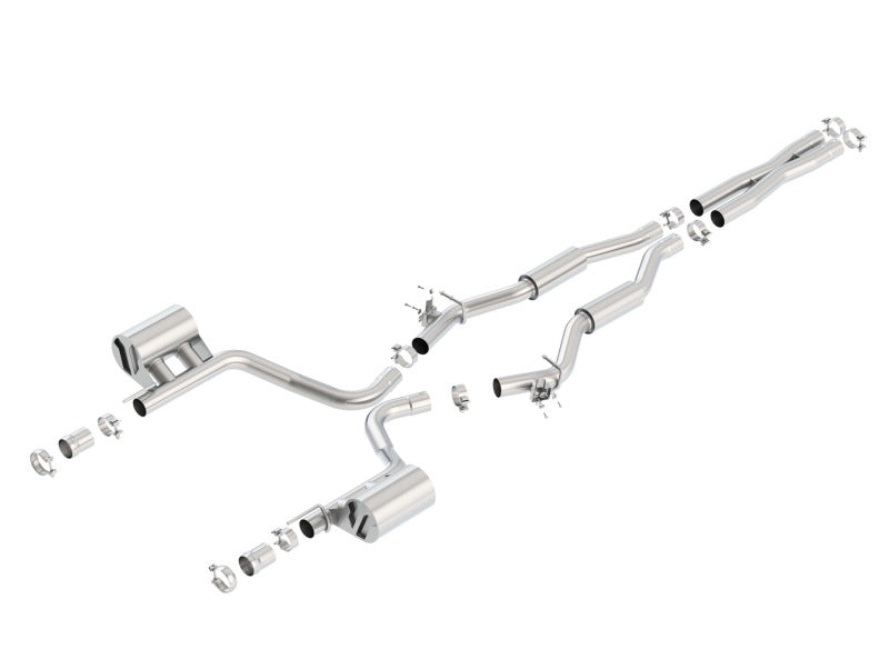 Borla 140677 S-Type Cat-Back Exhaust System for 2015-2022 Dodge Challenger SRT 392 6.4L V8