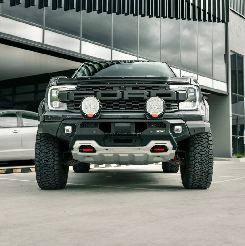 Rival 4x4 RLL2D.1813.1.US Ford Ranger Raptor Front Aluminum Bumper with Winch Mount and Recovery Points