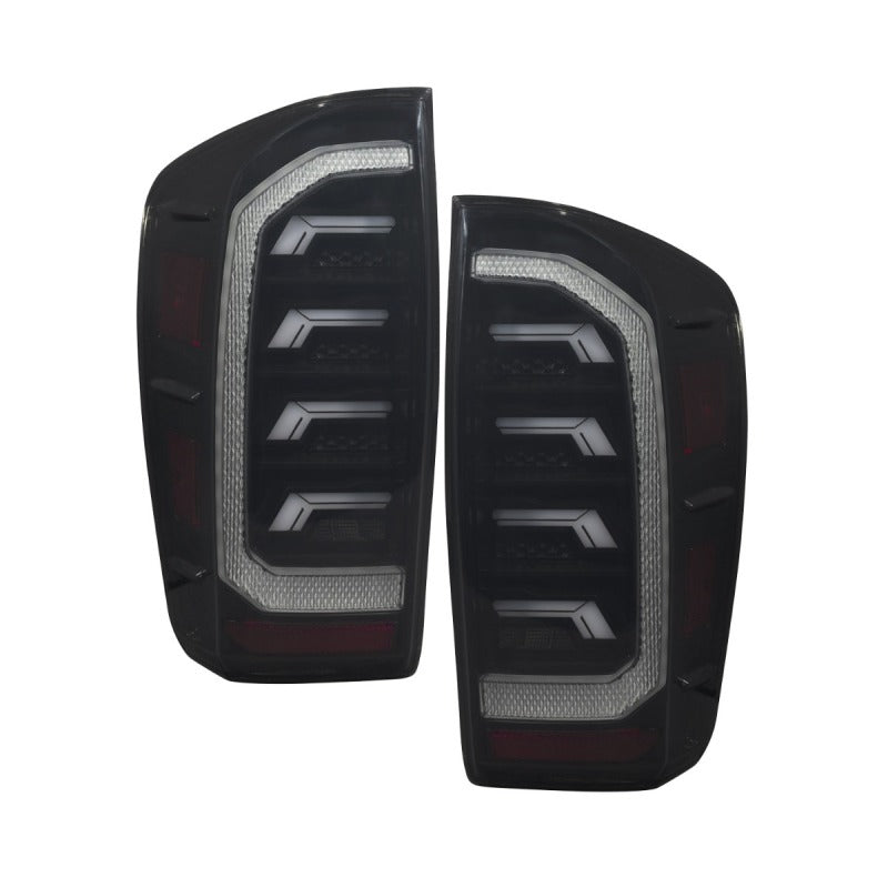 Form Lighting 2016-2023 Toyota Tacoma LED Tail Lights - Red - Pair