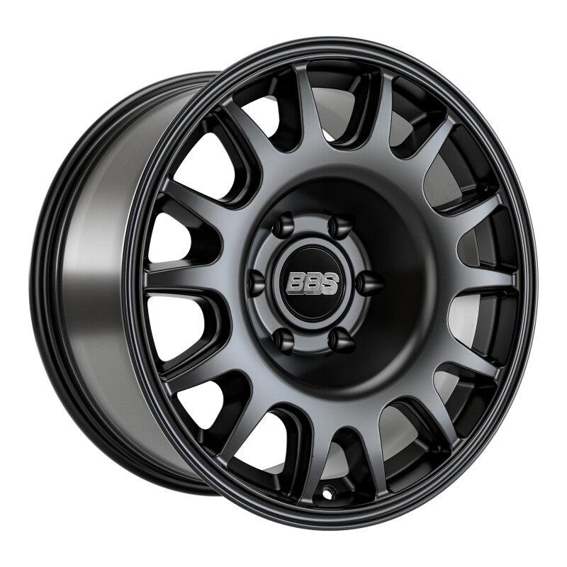 BBS TS-R 18x9-Inch Satin Black Off-Road Wheel with 6x139.7 Bolt Pattern and +12 Offset