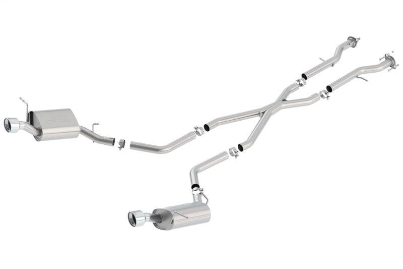 Borla 140449 S-Type Cat-Back Exhaust System for 2011-2026 Dodge Durango 3.6L V6 and 5.7L V8