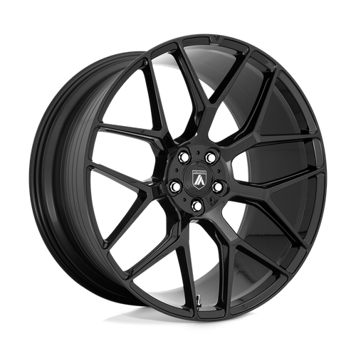Asanti Black ABL-27 Dynasty 20x9 Gloss Black Wheel, 5x112 Bolt Pattern, +25 Offset