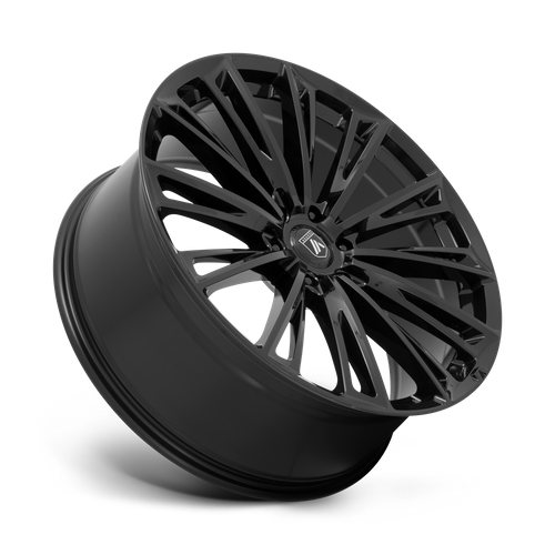 Asanti Black ABL30 Corona Gloss Black 20x9 Wheel, 5x112 Bolt Pattern, +25 Offset