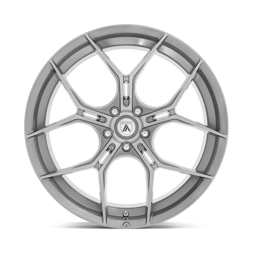 Asanti Black ABL-37 Monarch 20x9 5x112 Titanium Brushed Wheel, 38mm Offset