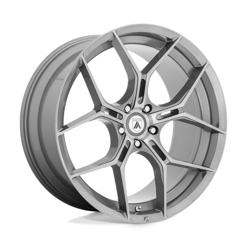 Asanti Black ABL-37 Monarch 20x9 5x112 Titanium Brushed Wheel, 38mm Offset