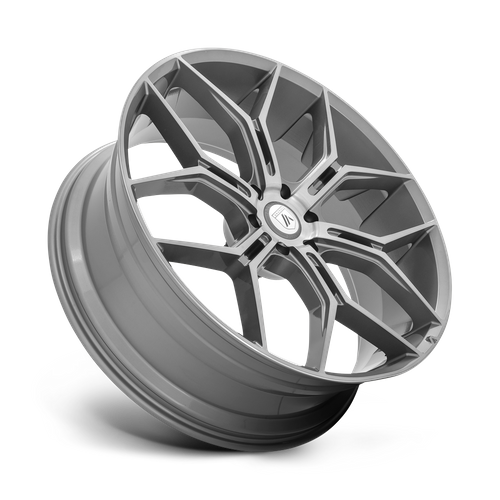 Asanti Black ABL-38 Monarch Truck 24x10 Titanium Brushed Wheel, 20mm Offset, 6x5.5 Bolt Pattern