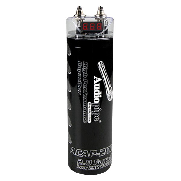 Audiopipe 2.0 Farad Power Capacitor - ACAP2000