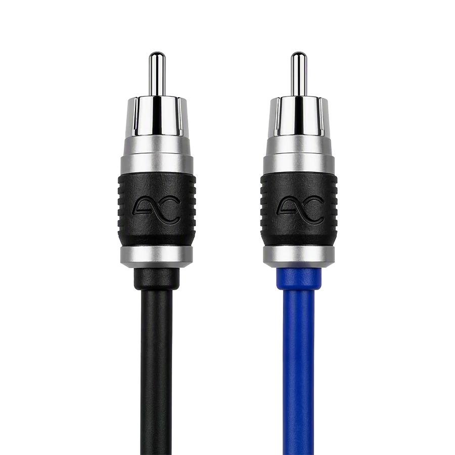 AudioControl Studio 2Ch 1.5' Double-Shielded Directional Twisted Pair RCA Interconnect: ACSI21.5