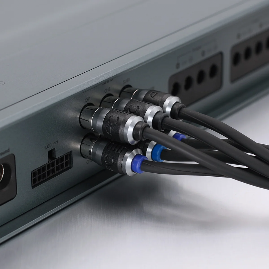 AudioControl Studio 6Ch 12' Double-Shielded Directional Twisted Pair RCA Interconnect