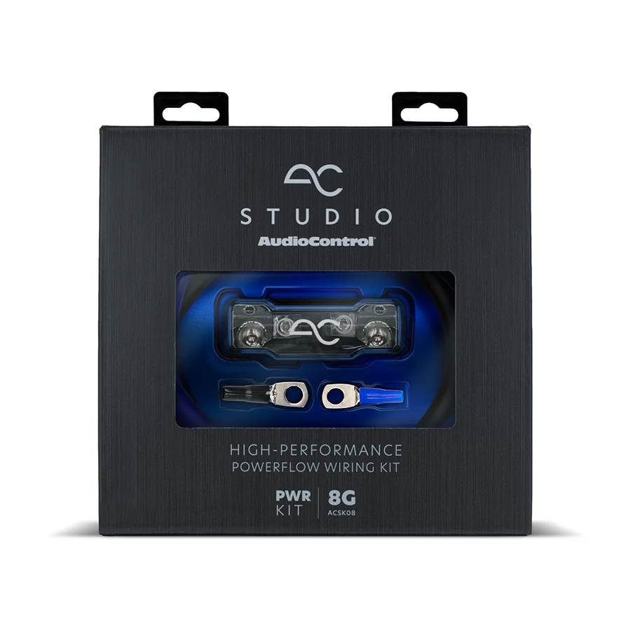 AudioControl Studio High-Performance PowerFlow OFC Amp Wiring Kit - 8 GA: ACSK08