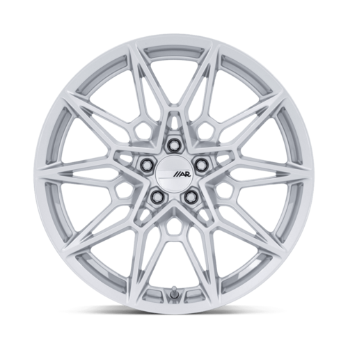 American Racing AR955 Stampede 19x10 Inch Gloss Silver Alloy Wheel - 5x114.3 Bolt Pattern +35 Offset