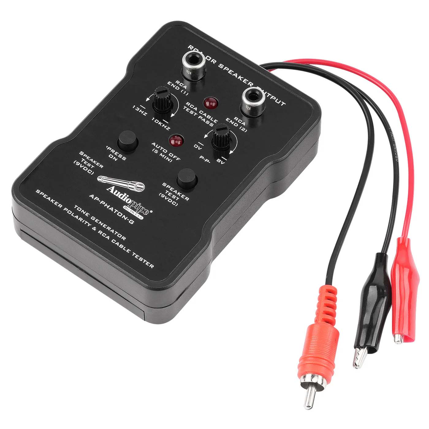 AUDIOPIPE MAP APPHATONG Tone Generator and Speaker Polarity Tester