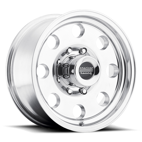 American Racing AR172 Baja 17-Inch Polished Wheel, 6x5.5-Inch Bolt Pattern, 0mm Offset