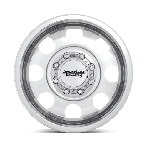 American Racing AR204 Baja Dually 16x6 Polished Wheel, 8x170 Bolt Pattern, -134 Offset