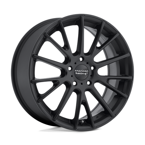 American Racing AR904 16x7 Satin Black Wheel, 5x115 Bolt Pattern, 40mm Offset