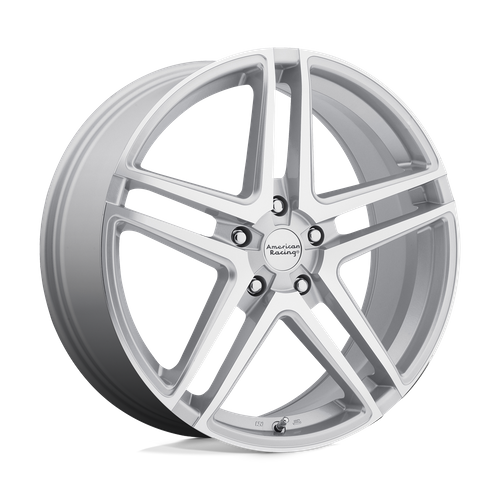 American Racing AR907 17x7.5 Silver Machined Wheel, 5x4.5 Bolt Pattern, 42mm Offset
