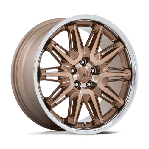 Asanti Black AB047 Imperator 20-Inch Bronze Machined Wheel, 5x112, +38 Offset