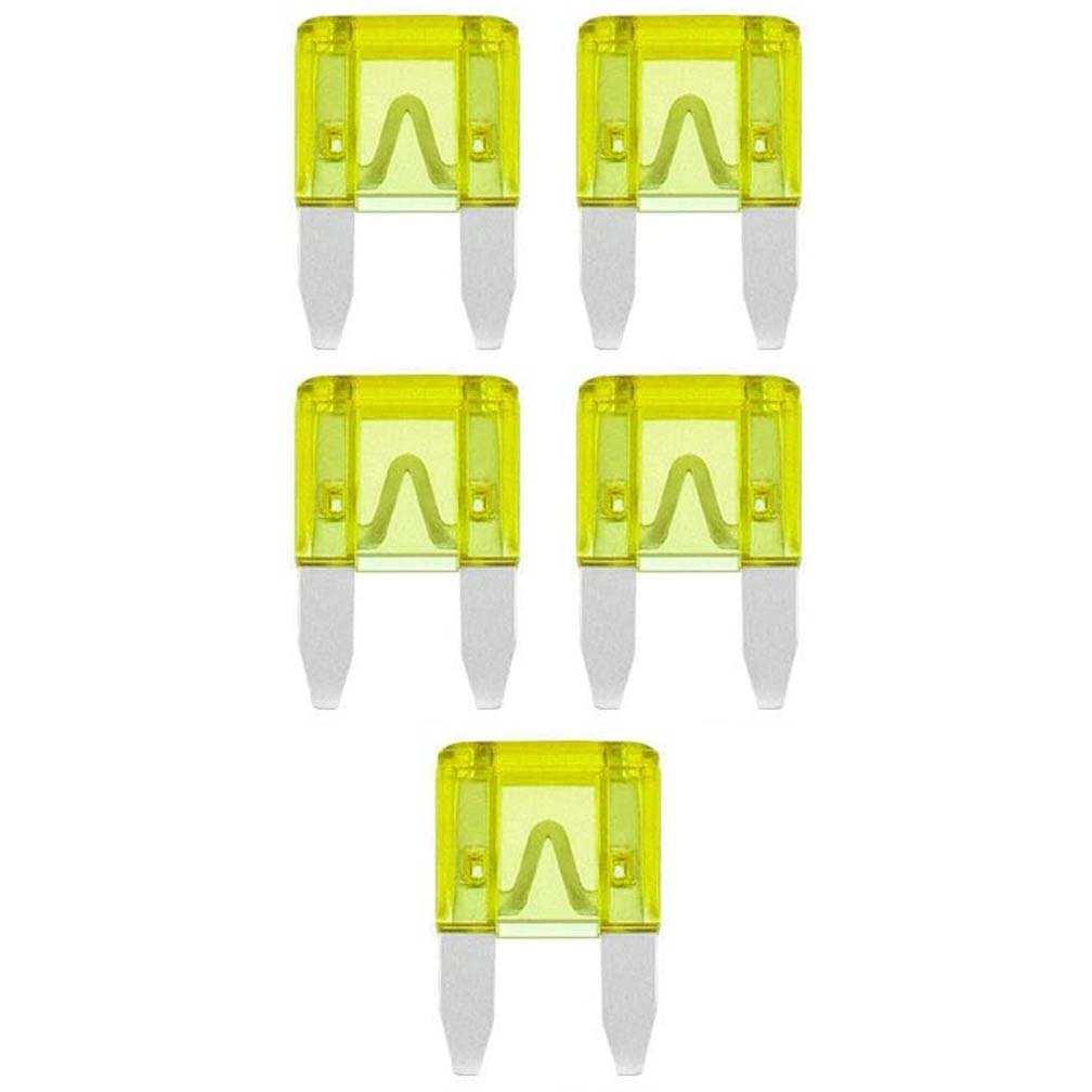 Nippon Pipeman AST 20 Amp Mini Blade Fuse, 25-Pack