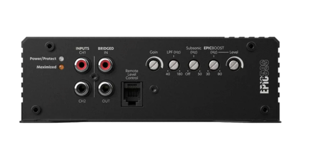 Audio Control EPIC Series Monoblock Amplifier-500W RMS: EPIC500