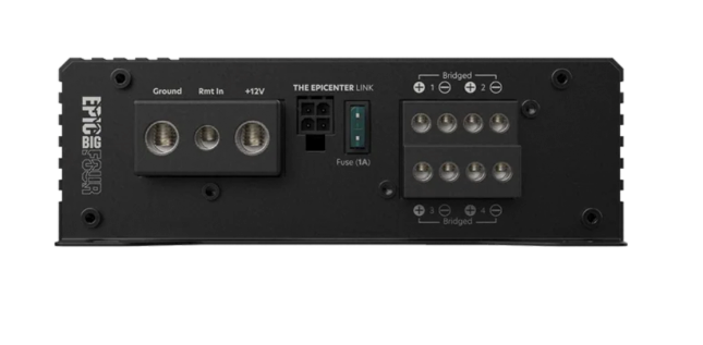 Audio Control 4-Channel Amplifier, 1400W RMS: EPICBIGFOUR