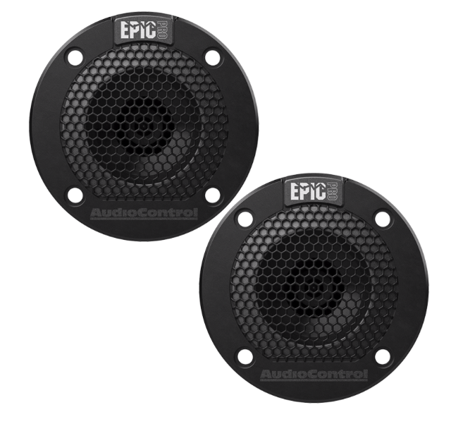 Audio Control 3" EPIC PRO Tweeters - 140 RMS 180 MAX 4ohm - Pair: EPICPRO3NT