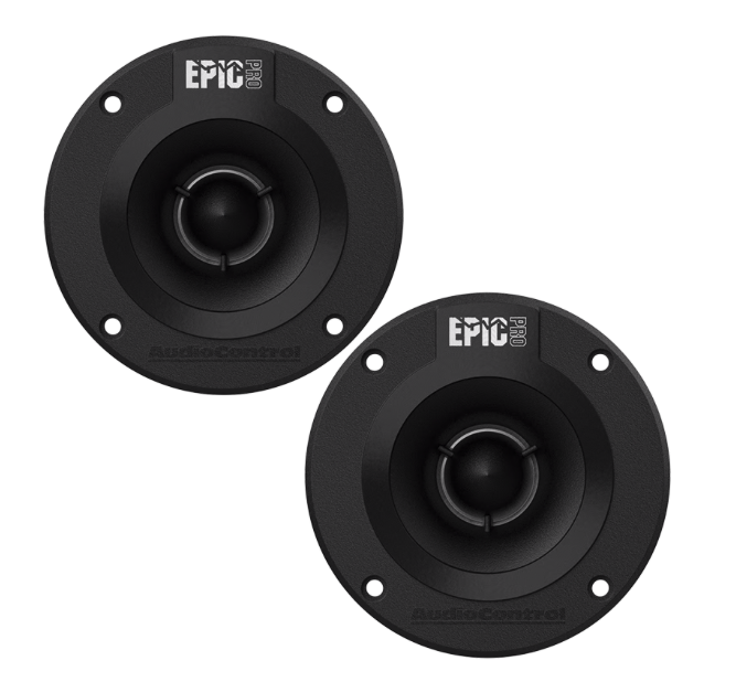 Audio Control 4" EPIC PRO Bullet Tweeters - 80 RMS 120 MAX 4ohm - Pair: EPICPRO4T