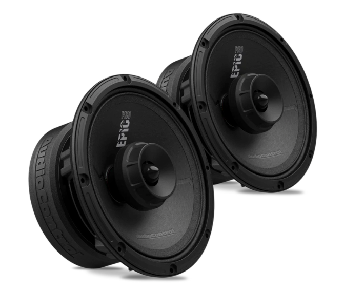 Audio Control EPIC Series 6.5" Coaxial Speakers, 200W RMS, 4 Ohms (Pair): EPICPRO6CX