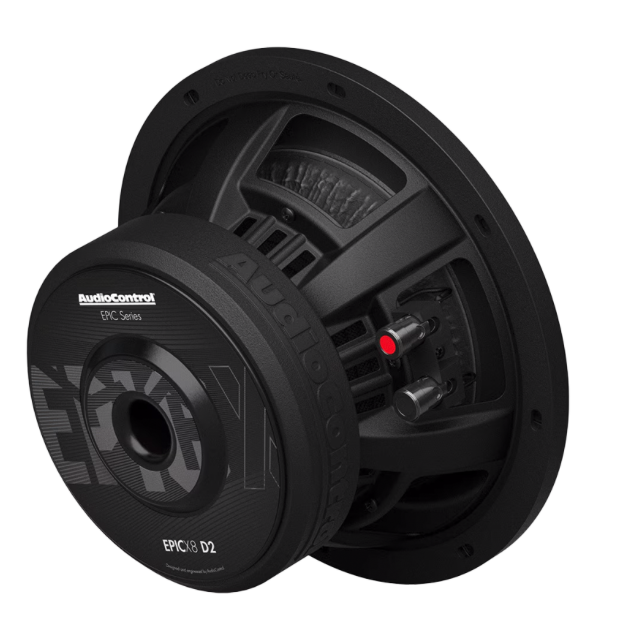 Audio Control EPICX 8" DVC 2-Ohm Subwoofer - 400RMS 600MAX: EPICX8D2