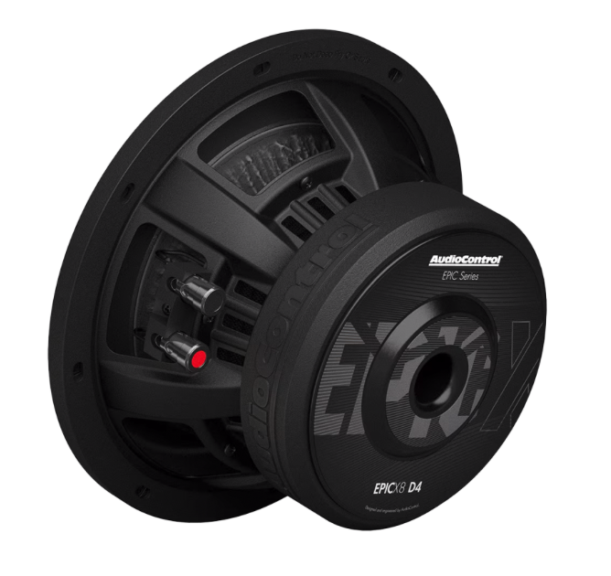 Audio Control EPICX 8" DVC 4-Ohm Subwoofer - 400RMS 600MAX: EPICX8D4