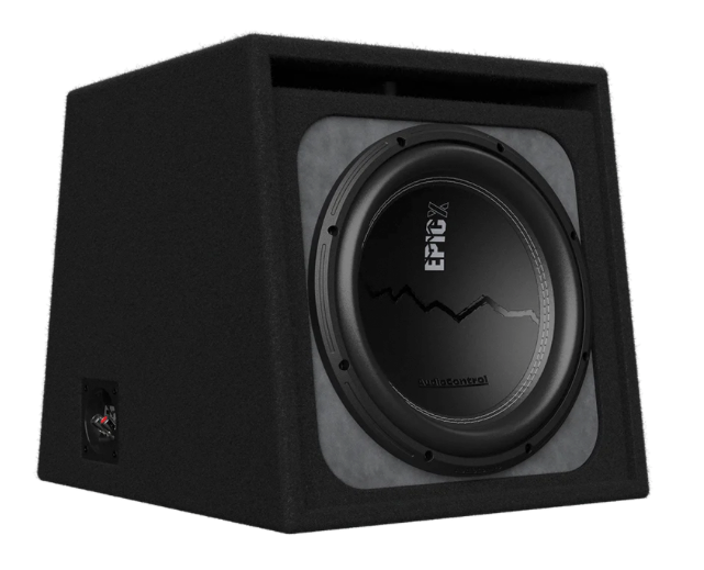 Audio Control EPICX Series Loaded Vented 10" Subwoofer Enclosure 500RMS: EPICXV10