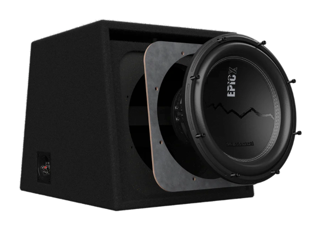 Audio Control EPICX Series Loaded Vented 10" Subwoofer Enclosure 500RMS: EPICXV10