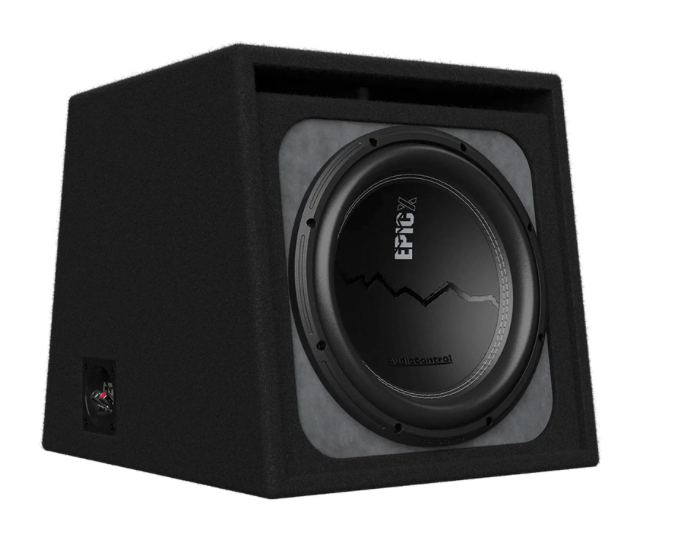 Audio Control EPICX Series Loaded Vented 12" Subwoofer Enclosure 500RMS: EPICXV12