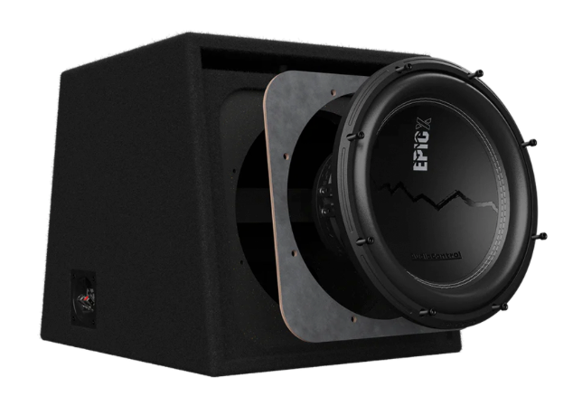 Audio Control EPICX Series Loaded Vented 12" Subwoofer Enclosure 500RMS: EPICXV12