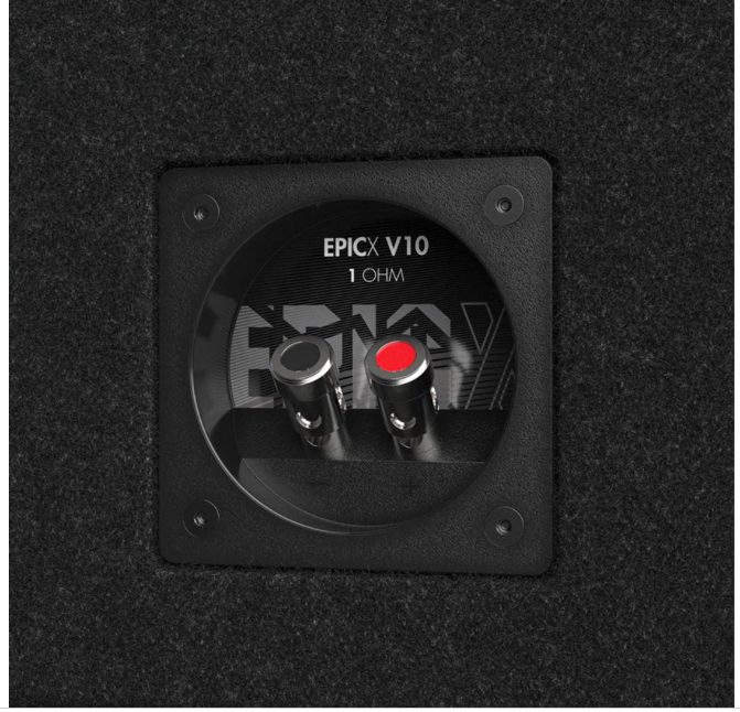 Audio Control EPICX Series Loaded Vented 12" Subwoofer Enclosure 500RMS: EPICXV12