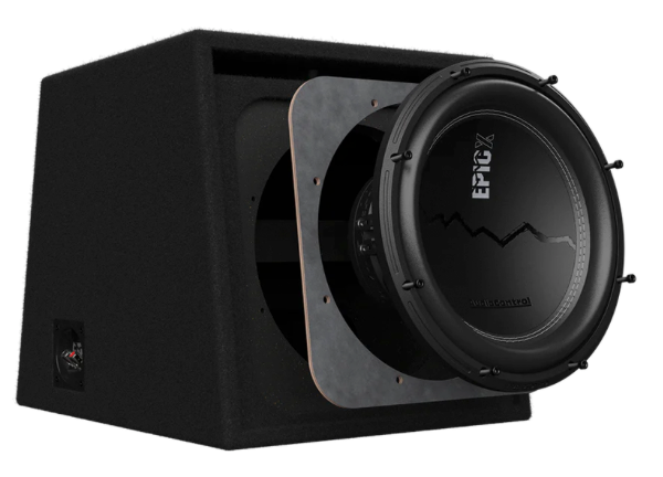 Audio Control EPICX Series Loaded Vented 8" Subwoofer Enclosure 400RMS: EPICXV8