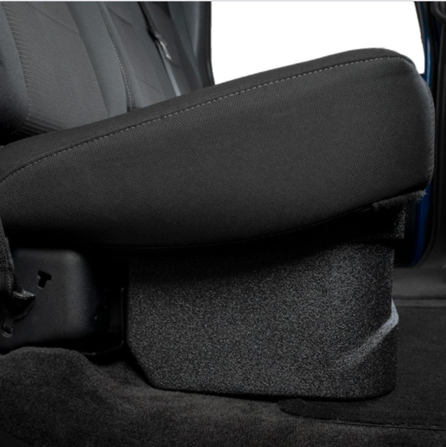 Audio Control Dual 10" Under Seat Sealed Subwoofer Enclosure For Ford: 2015+ F-150 Super Crew / 2017+ F-250/350 Super Duty Crew Cab: TXFF15D10