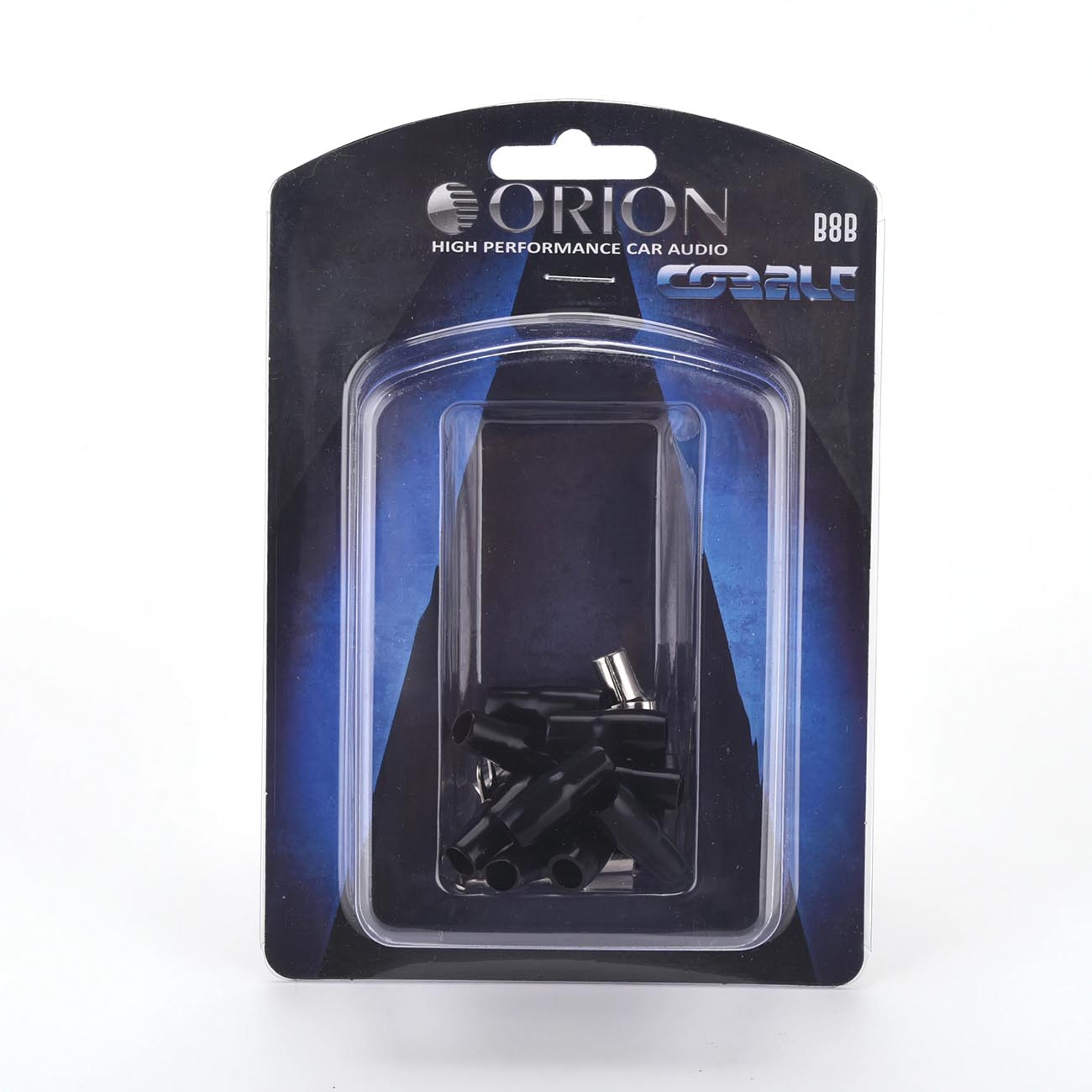 Orion Wired Series Barrier Spade Terminal for 8 Gauge Wire, #10 Gold-Plated, Bla - View 2