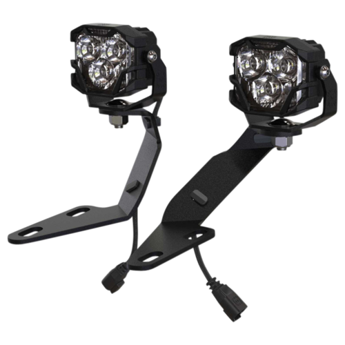 Morimoto Offroad BAF027 4B A-Pillar Light Brackets for Toyota 4Runner 2003-2021