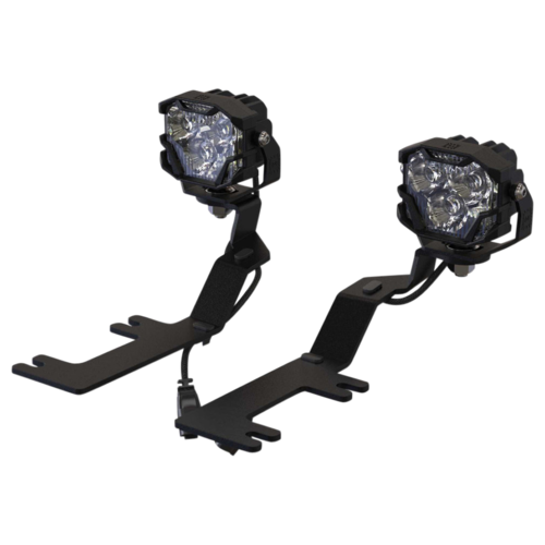 Morimoto Offroad BAF031 4B A-Pillar Brackets for 2014–2018 Silver and Sierra